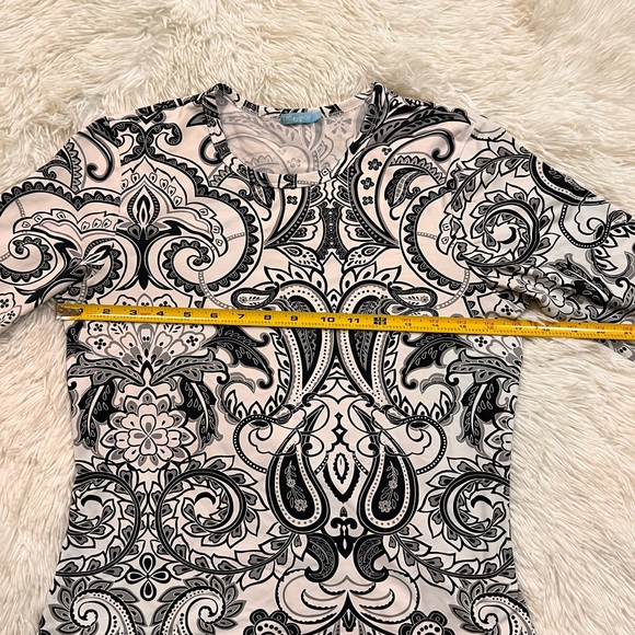 J McLaughlin sleeve blouse top size S - Picture 5 of 8